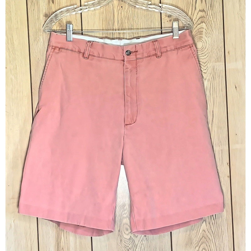 MURRAY’S TOGGERY SHOP Red/Pink Chino Shorts 33 Nantucket Reds Preppy Khakis